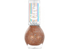 Miss Sporty Glow Glitter lak na nechty 040, 7 ml