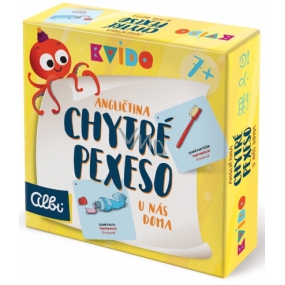 Albi Kvído Chytré pexeso - Angličtina u nás doma odporúčaný vek 3+