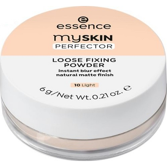 Essence My Skin Perfector Loose Fixing Powder sypký púder 10 Light 6 g