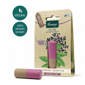 Kneipp Čierna baza balzam na pery, 100% prírodná starostlivosť pre citlivé pery 4,7g