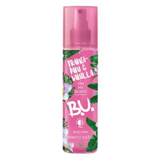 BU Frangipani & Vanilla Body Mist parfumovaný telový sprej pre ženy 200 ml
