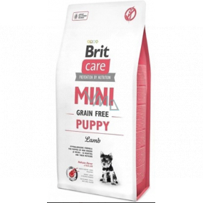 Brit Care Mini Puppy Lamb grain free superprémiové hypoalergénne krmivo pre šteňatá malých plemien 0,4 kg