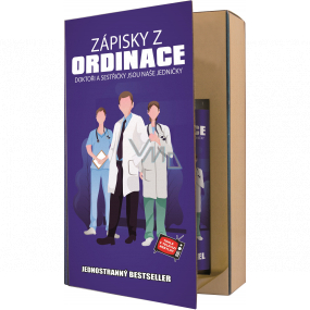 Bohemia Gifts Doktor sprchový gél 200 ml + šampón na vlasy 200 ml, kniha kozmetická sada