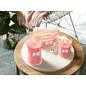 WoodWick Melon & Pink Quartz - Melón a ružový kremeň vonná sviečka s dreveným knôtom a viečkom sklo veľká 609 g