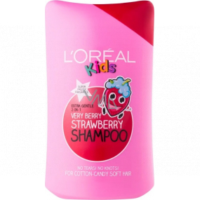 Loreal Paris Kids Detský šampón a kondicionér 2v1 Very Berry Strawberry 250 ml