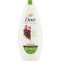 Dove sprchový gel Nurturing Kakao a Ibiškový kvet, 225 ml