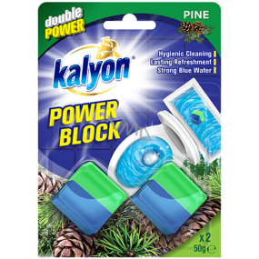 Kalyon Double Power Pine WC tablety na splachovanie 2 x 50 g