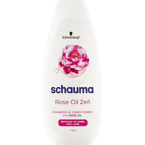 Schauma šampon a kondicionér 2v1 Rose Oil, 400 ml