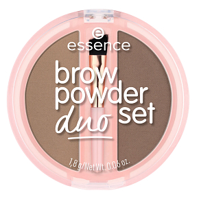Essence púder na obočie duo set 01 Light 1,8 g