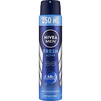 Nivea Men Fresh Active deodorant v spreji, 250 ml