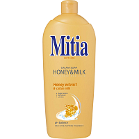 Mitia Honey & Milk tekuté mydlo, 1 l