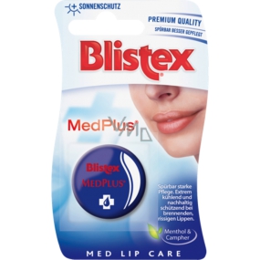 Blistex Medplus Balsam balzam na veľmi suché a popraskané pery 7 ml