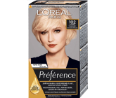 Loreal Paris Préférence Féria farba na vlasy 102 veľmi veľmi svetlá blond dúhová