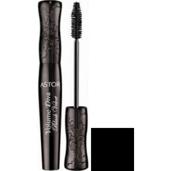 Astor Volume Diva Black Velvet riasenka odtieň čierna 7 ml