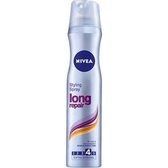 Nivea Long Repair dlhotrvajúci tvar lak na vlasy 250 ml