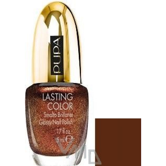Pupa Diamond Lasting Color lak na nechty 810 hnedo-zlatá 5 ml