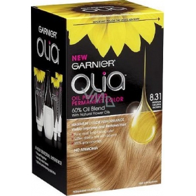 Garnier Olia farba na vlasy bez amoniaku 8.31 Zlate popolavá blond