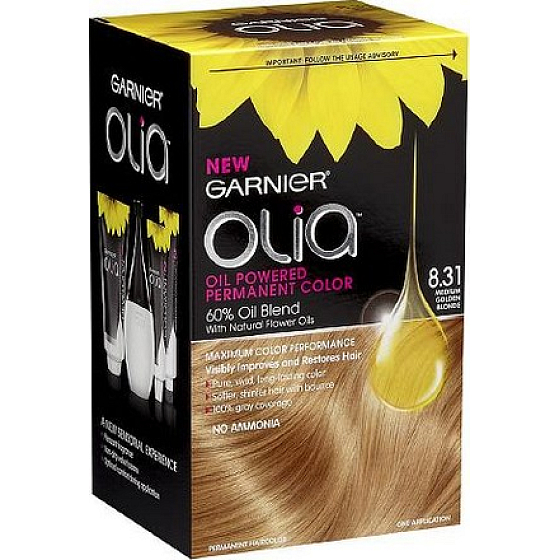 Garnier Olia farba na vlasy bez amoniaku 8.31 Zlate popolavá blond