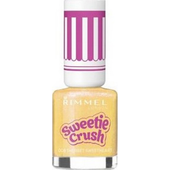Rimmel London Sweetie Crush Nail Effect lak na nechty 008 Sherbet Sweetheart 8 ml