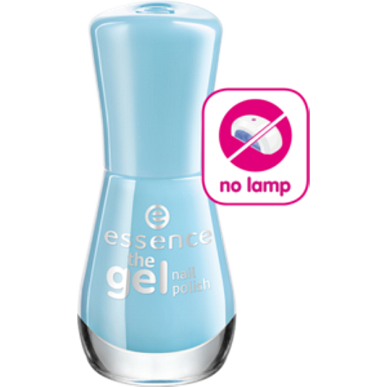Essence Gél Nail lak na nechty 39 blue bubble di blue 8 ml