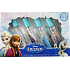 Disney Frozen toaletná voda s guličkovým aplikátorom vôňa 4 vôňa pre malé slečny 4 x 8 ml