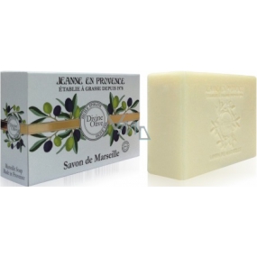 Jeanne en Provence Divine Olive tuhé toaletné mydlo 200 g