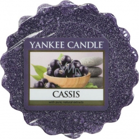Yankee Candle Cassis - Čierne ríbezle vonný vosk do aromalampy 22 g