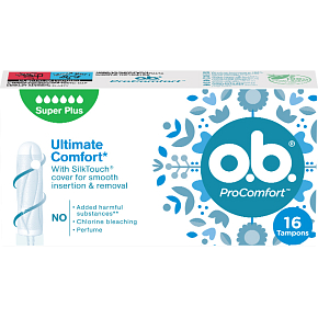 O.B. ProComfort Super Plus tampóny, 16 ks