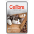 Calibra Premium Jahňacie a hydinové v omáčke kompletné krmivo pre dospelé mačky kapsička 100 g