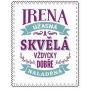 Albi Skladacia taška na zips do kabelky s menom Irena 42 x 41 x 11 cm