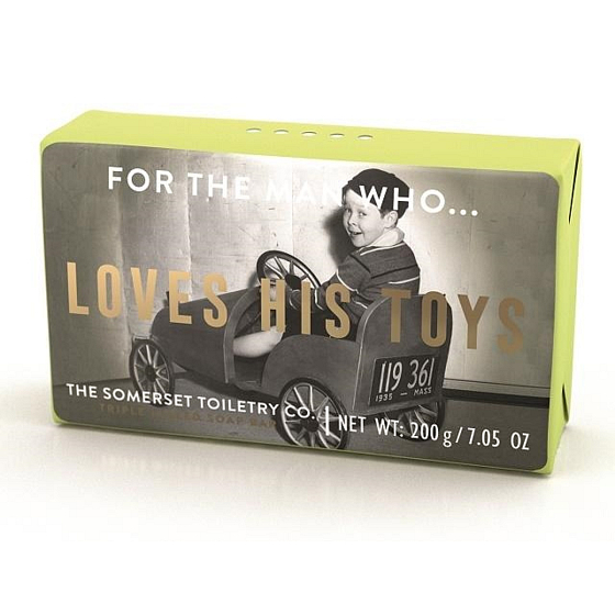 Somerset Toiletry Loves His Toys luxusné mydlo pre mužov 200 g