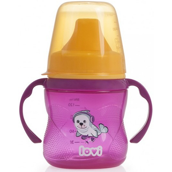 Lovi Hot & Cold Hrnček nevylévací ružový pre deti od 6+ mesiacov 150 ml