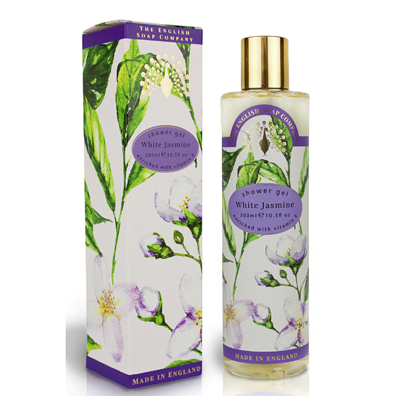 English Soap Bílý Jasmín sprchový gél 300 ml