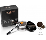 Reverz Eye Brow Pomáda pomáda na obočie s arganovým olejom 03 Brown 3 g