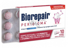 Biorepair Peribioma Pro žuvačky pre silné a zdravé ďasná 10 x 1,2 g
