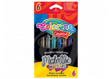 Colorino Metallic markery 6 farieb