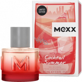 Mexx Cocktail Summer Woman toaletná voda pre ženy 40 ml