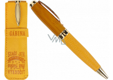 Albi Darčekové pero v puzdre Gábina 12,5 x 3,5 x 2 cm