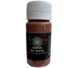 Art e Miss Tmavá farba na textil 24 Brown 40 g