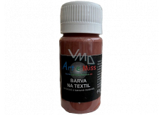 Art e Miss Tmavá farba na textil 24 Brown 40 g