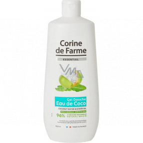 Corine de Farme Sprchový gél s kokosovou vodou pre citlivú pokožku 750 ml