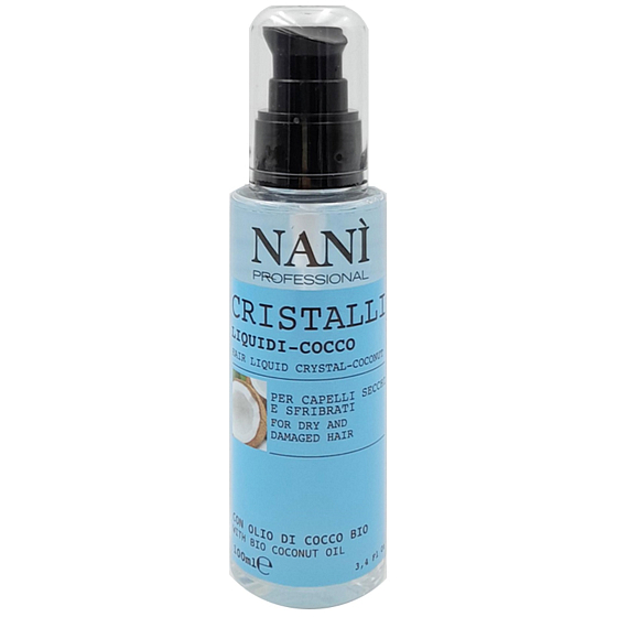 Naní Professional Milano Kokosové tekuté kryštály na suché a krehké vlasy 100 ml