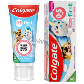 Colgate Kids First smiles 0 - 5 rokov zubná pasta pre deti 50 ml