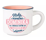 Albi Espresso hrnček Dominika - Vždy podmanivá, očarujúca a vtipná 45 ml