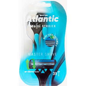 Atlantic holítka s výkyvnou hlavicí a tromi břitmi, 3ks