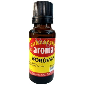 Aroma Čučoriedka Liehová príchuť do pečiva, nápojov, zmrzlín a cukrárenských výrobkov 20 ml