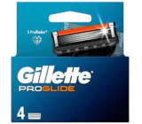 Gillette Fusion ProGlide náhradné hlavice 4 kusy pre mužov