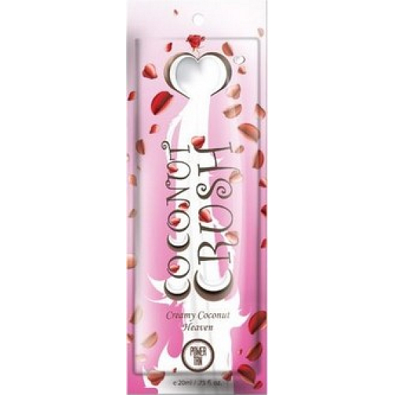 Power Tan Coconut Crush telové mlieko pre opaľovanie v soláriu 20 ml