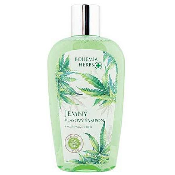 Bohemia Gifts Cannabis Konopný olej regeneračný šampón na vlasy 250 ml