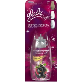 Glade Sense & Spray Blackberry Frost osviežovač vzduchu náhradná náplň 18 ml sprej